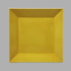 Talíř dezertní, hranatý, žlutý, 21,7 cm, Actual Talíř dezertní, hranatý, žlutý, 21,7 cm, Actual