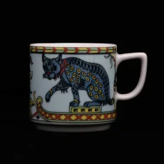 Šálek espresso, Gatto, světlemodrý, 90 ml, Bopla!