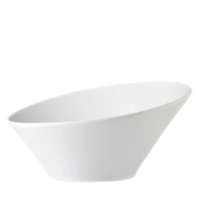 Miska seřízlá, bílá, 21 cm, Pureline 