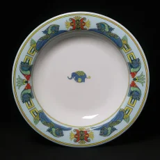 Talíř hluboký, Hippo, světlemodrý, 22 cm, Bopla! Talíř hluboký, Hippo, světlemodrý, 22 cm, Bopla!