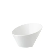 Miska seřízlá, bílá, 14 cm, Pureline 