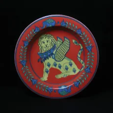 Talíř hluboký, Leoninus, červený 22 cm, Bopla! Talíř hluboký, Leoninus, červený 22 cm, Bopla!