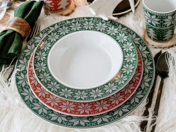Vánoční porcelán