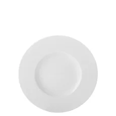 Talíř dezertní se širokým okrajem, bílý, 22 cm Talíř dezertní se širokým okrajem, bílý, 22 cm