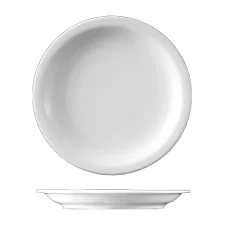 Talíř polohluboký "Caldomet", bílý, 26 cm, Fitness-line 