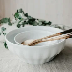 Porcelánová mísa bílá, 22 cm