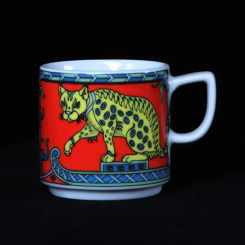 Šálek espresso, Gatto, červený, 90 ml, Bopla!