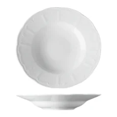 Talíř hluboký, bílý, 27 cm, Bellevue