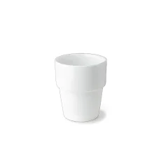 Hrnek bez ouška, bílý, 200 ml, Fitness-line 