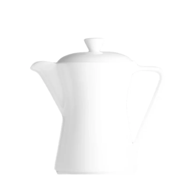 Konvice kávová s víčkem, bílá, 0,6l, Daisy Konvice kávová s víčkem, bílá, 0,6l, Daisy