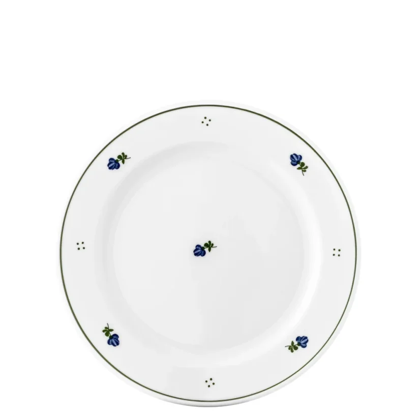 Talíř dezertní, modré kvítky, 19 cm, Josefine