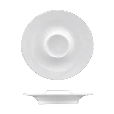 Kalíšek na vejce, bílý, 14 cm, Atlantis 