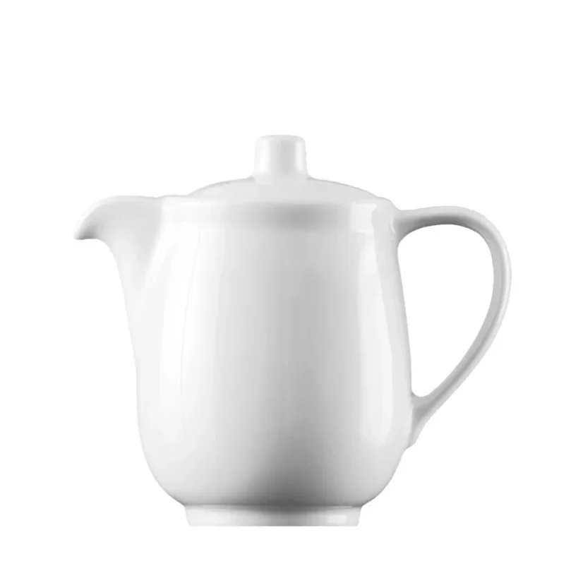 Konvice kávová s víčkem, bílá, 0,65 l, Josefine