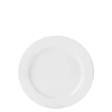 Talíř dezertní, bílý, 21 cm, Time