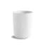 Dvoustěnný hrnek twist raw, bílý, 250 ml, Double wall cups