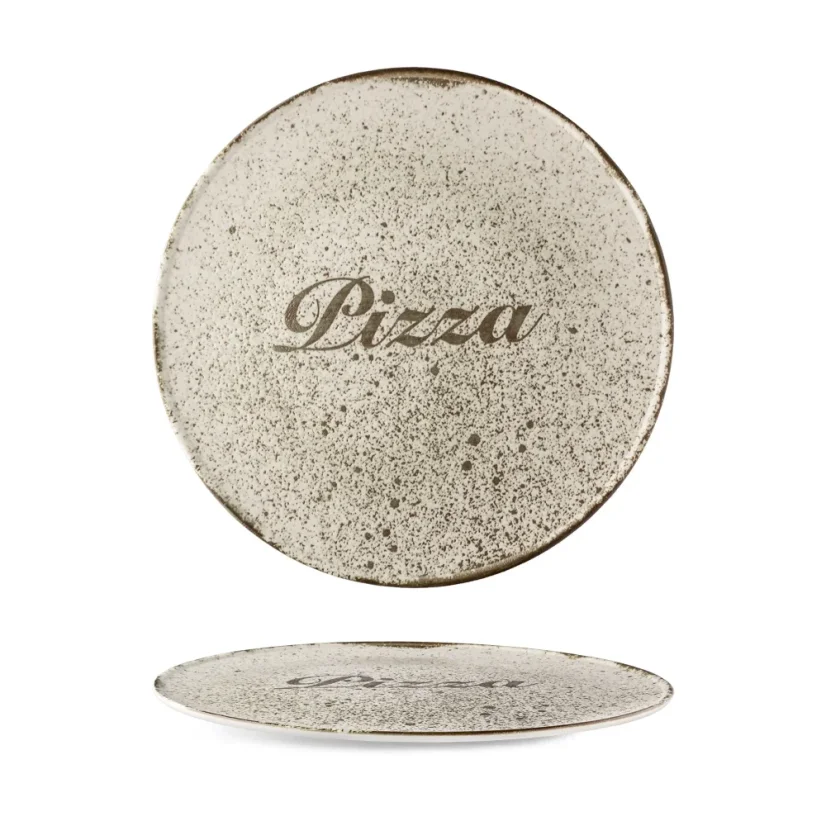 Pizza talíř, olivový, 32 cm