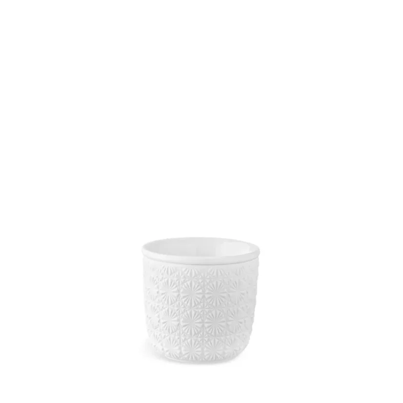 Dvoustěnný hrnek Star raw, bílý, 80 ml, Double wall cups