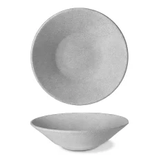 Pasta talíř, světle šedý, 27 cm, Granit Pasta talíř, světle šedý, 27 cm, Granit