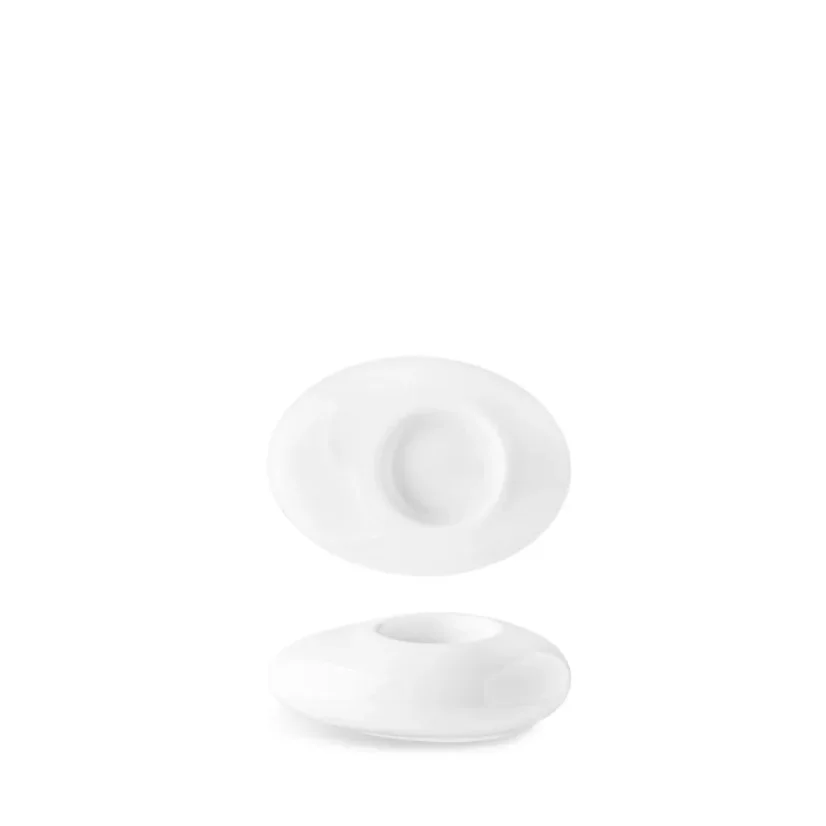 Nízký porcelánový svícen Isabelle