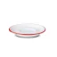 Retro podšálek, červený lem, 12 cm, Retro mugs Retro podšálek, červený lem, 12 cm, Retro mugs