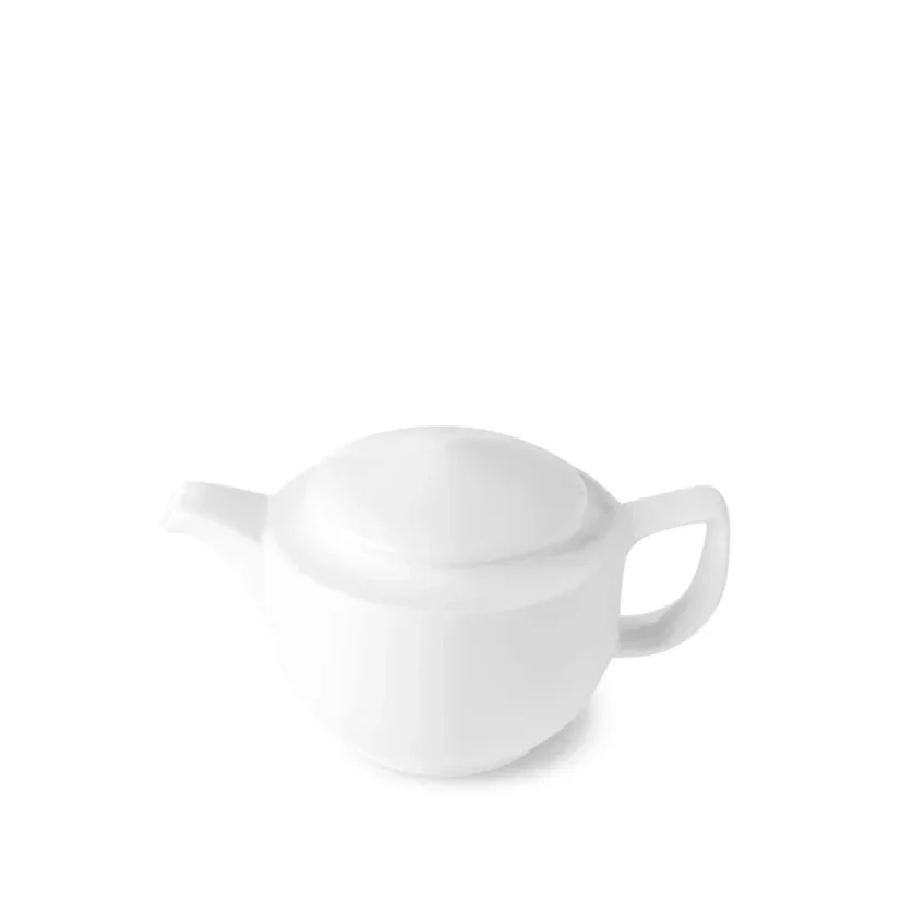 Konvice čajová s víčkem, bílá, 0,36 l, Time 