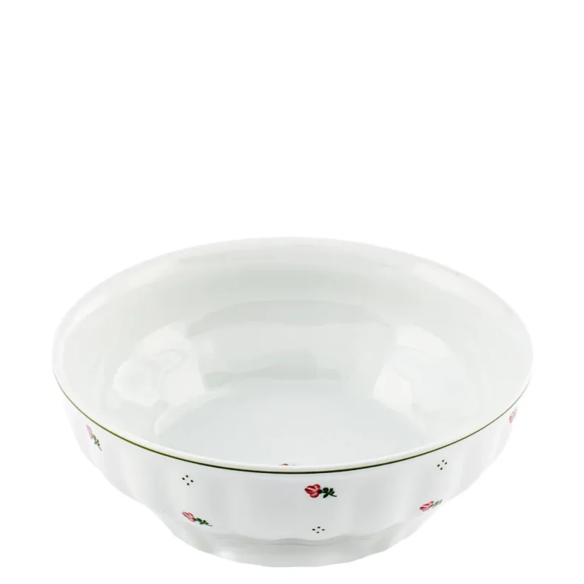 Mísa válcová, červené kvítky, 24 cm Mísa válcová, červené kvítky, 24 cm