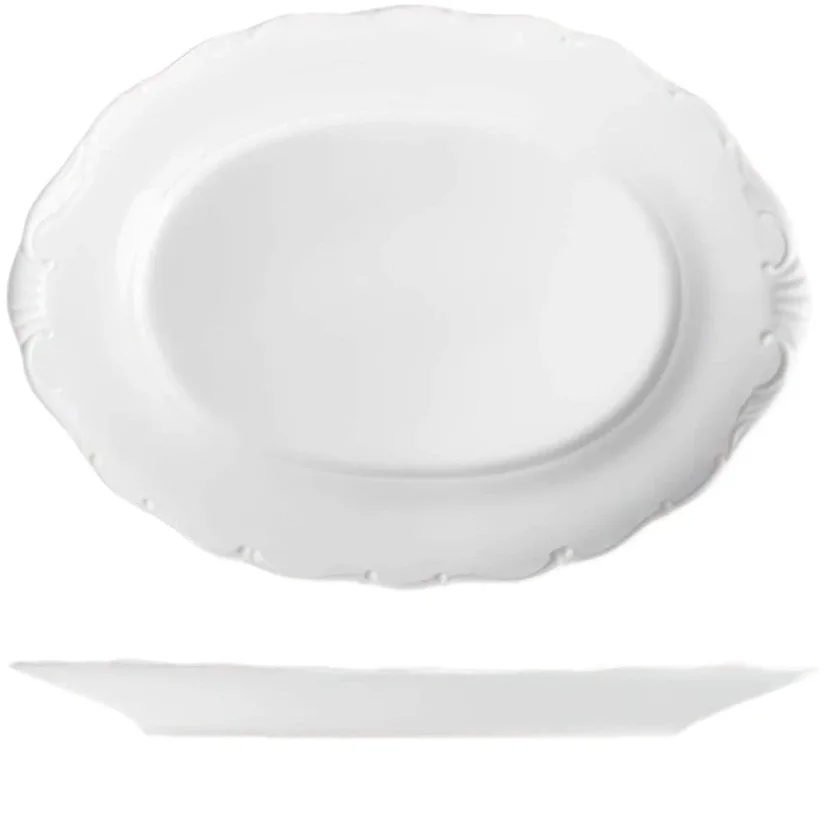 Podnos, bílý, 39 cm, Verona Podnos, bílý, 39 cm, Verona