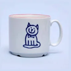 Šálek - kočička, 250 ml, Dětský dekor Kamarádi 