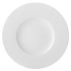 Talíř mělký se širokým okrajem, bílý, 29 cm Talíř mělký se širokým okrajem, bílý, 29 cm