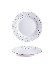 Talíř dezertní, kvítky Francesca, 19,3 cm, Verona Talíř dezertní, kvítky Francesca, 19,3 cm, Verona
