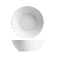 Bílá porcelánová mísa Daisy, průměr 18 cm