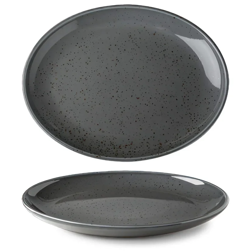 Podnos oválný, černý, 32 cm, Lifestyle Podnos oválný, černý, 32 cm, Lifestyle