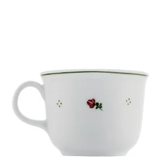 Hrnek na čaj, červené kvítky, 350 ml, Josefine Hrnek na čaj, červené kvítky, 350 ml, Josefine
