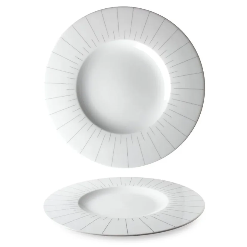 Mělký talíř Black Ray, 33 cm