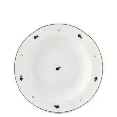 Talíř hluboký, modré kvítky, 24 cm, Josefine Talíř hluboký, modré kvítky, 24 cm, Josefine