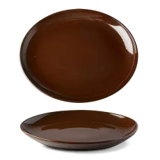 Podnos oválný, hnědý, 28 cm, Lifestyle Podnos oválný, hnědý, 28 cm, Lifestyle