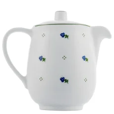 Konvice kávová s víčkem, modré kvítky, 1 l, Josefine Konvice kávová s víčkem, modré kvítky, 1 l, Josefine