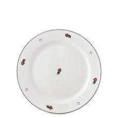 Talíř dezertní, červené kvítky, 19 cm, Josefine Talíř dezertní, červené kvítky, 19 cm, Josefine