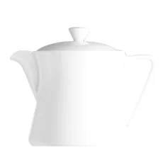 Konvice čajová s víčkem, bílá, 1,5 l, Daisy 