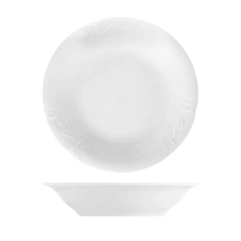 Mísa kompotová, bílá, 23 cm, Melodie 