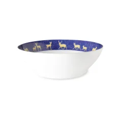 Miska, 21 cm, Zimní dekor - Sobi 