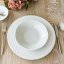 Talíř hluboký, bílý, 21,9 cm, Melodie