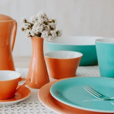 Mistička Daisy v lososové barvě, průměr 10,8 cm