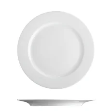Talíř mělký, bílý, 24,3 cm, Basic 