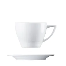 Šálek s podšálkem, bílý, 210 ml, Atlantis Šálek s podšálkem, bílý, 210 ml, Atlantis
