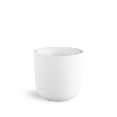 Dvoustěnný hrnek twist glazovaný, bílý, 180 ml, Double wall cups Dvoustěnný hrnek twist glazovaný, bílý, 180 ml, Double wall cups