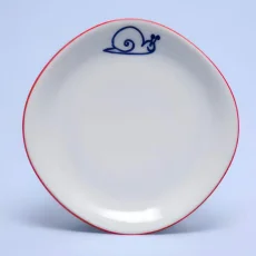 Talíř dezertní - šnek, 19 cm, Dětský dekor Kamarádi Talíř dezertní - šnek, 19 cm, Dětský dekor Kamarádi