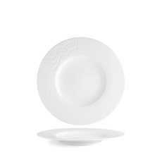 Talíř dezertní, bílý, 22 cm, Melodie