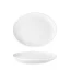 Porcelánový bílý podnos Isabelle, 28 cm