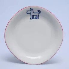 Talíř mělký - pejsek, 25 cm, Dětský dekor Kamarádi Talíř mělký - pejsek, 25 cm, Dětský dekor Kamarádi